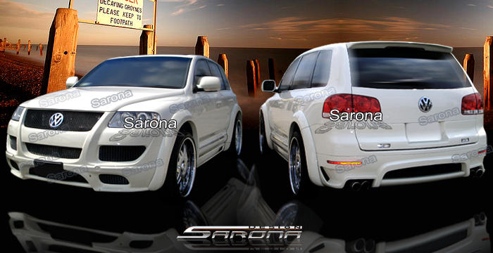 Custom VW Toureg  SUV/SAV/Crossover Body Kit (2003 - 2009) - $3495.00 (Manufacturer Sarona, Part #VW-007-KT)